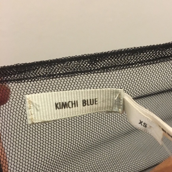 Black sheer blouse - Picture 3 of 3